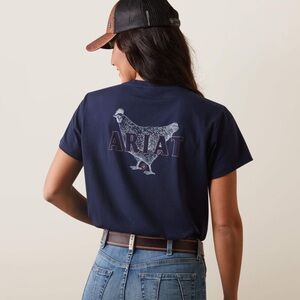 *** Brand new with tags*** Ariat real mama hen tee
